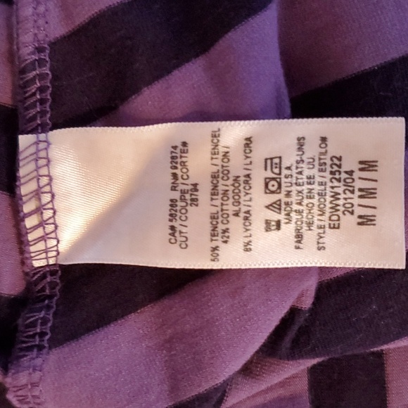 Ella Moss purple halter dress Size M openback,high/low midi💖good used condition - Picture 10 of 10